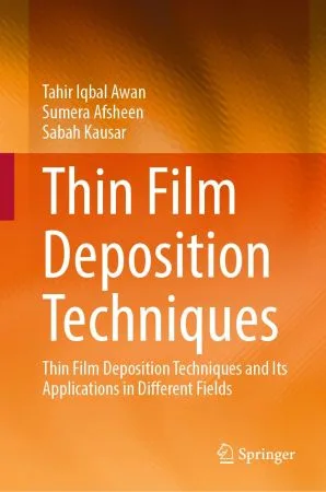 [FREE] Thin Film Deposition Techniques