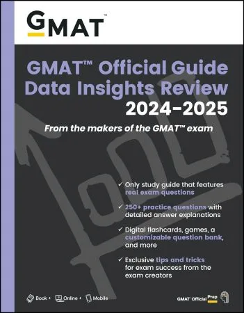 [FREE] GMAT Official Guide Data Insights Review 2024-2025